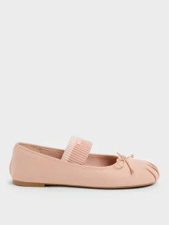 Winona Faux Suede Mary Jane Flats