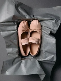 Winona Faux Suede Mary Jane Flats