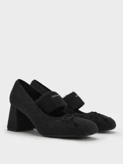 Winona Felt Mary Jane Pumps