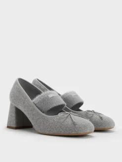 Winona Felt Mary Jane Pumps