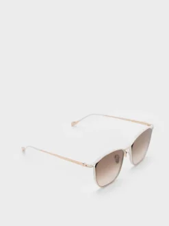 Wire Frame Butterfly Sunglasses