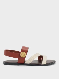 Yara Canvas Strappy Sandals
