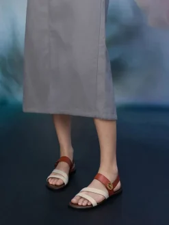 Yara Canvas Strappy Sandals