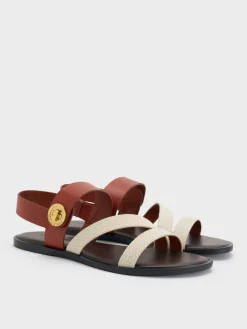 Yara Canvas Strappy Sandals