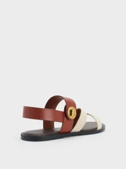 Yara Canvas Strappy Sandals