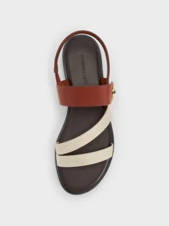 Yara Canvas Strappy Sandals